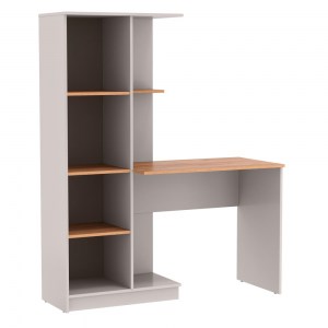 Прайм 89.15 Стол письменный со стеллажом Левый (Олмеко)